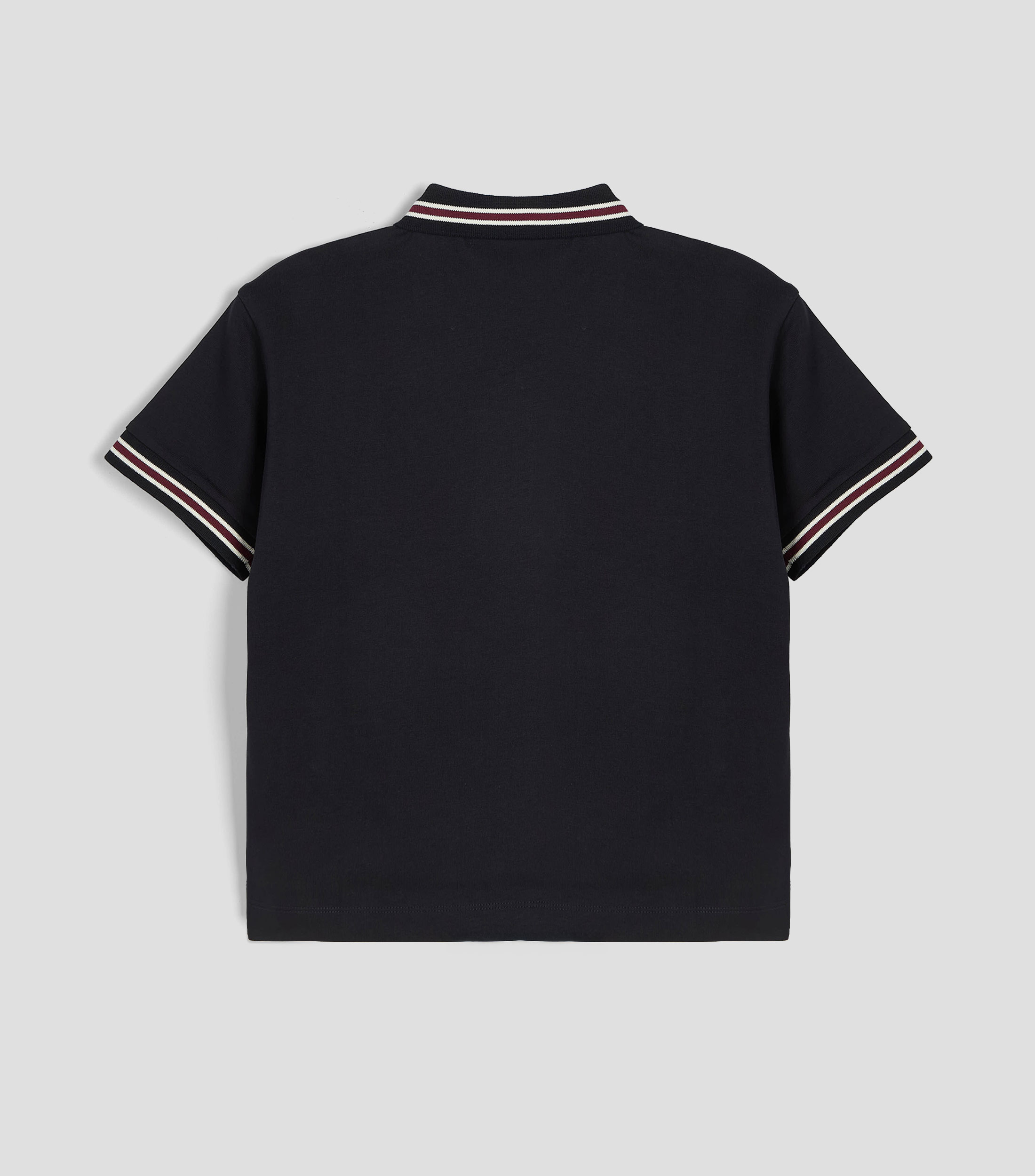Playera tipo polo manga corta lisa Niño